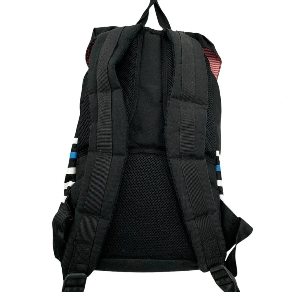 Hershel Supply Co Little America Backpack Laptop Sleeve Black White Blue Stripe